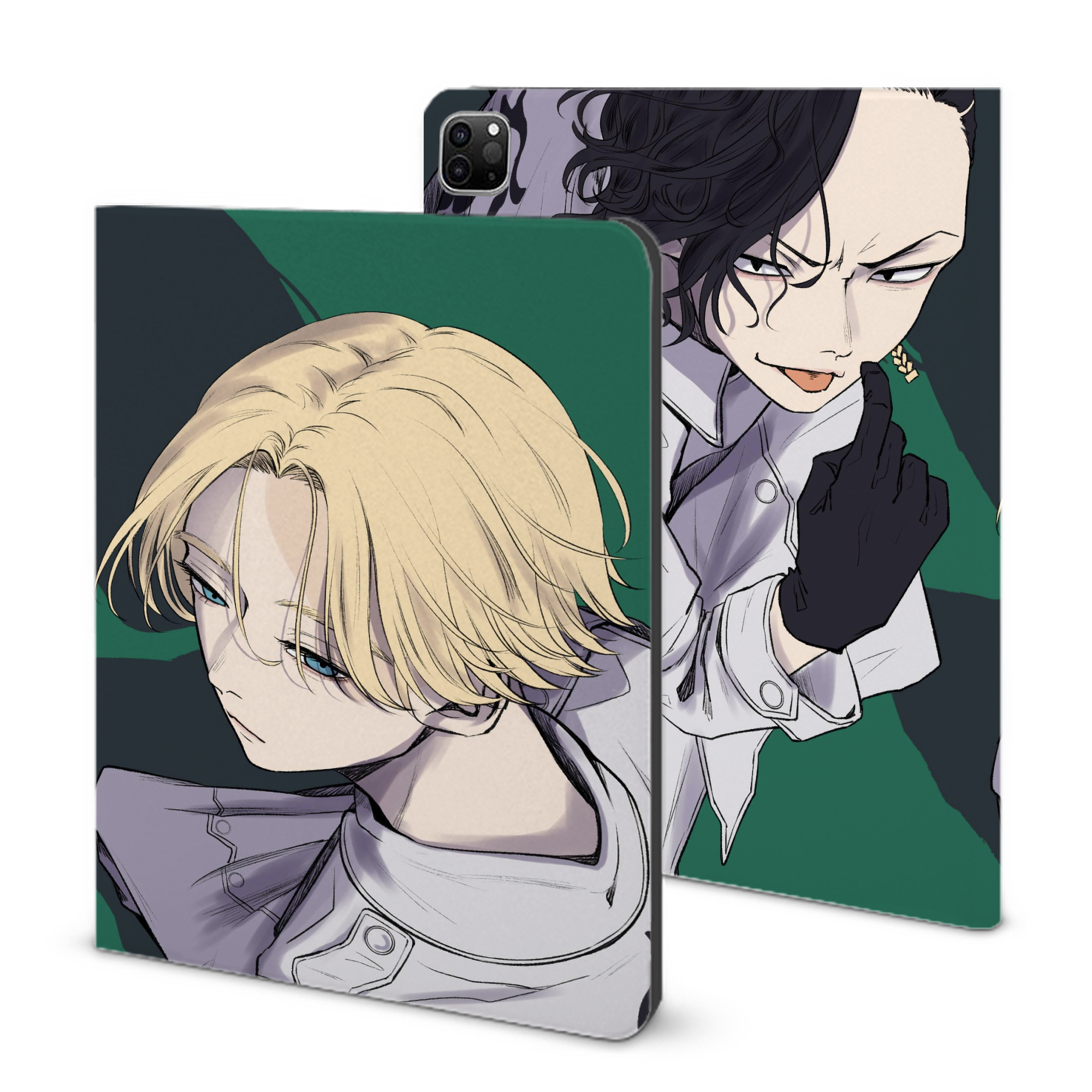 （画像用） 東京リベンジャーズ Tokyo Revengers IPad ケース ブック型 PUレザー TPU 耐衝撃 軽量 薄型 ペン収納なし 全面保護 IPad 各モデル対応